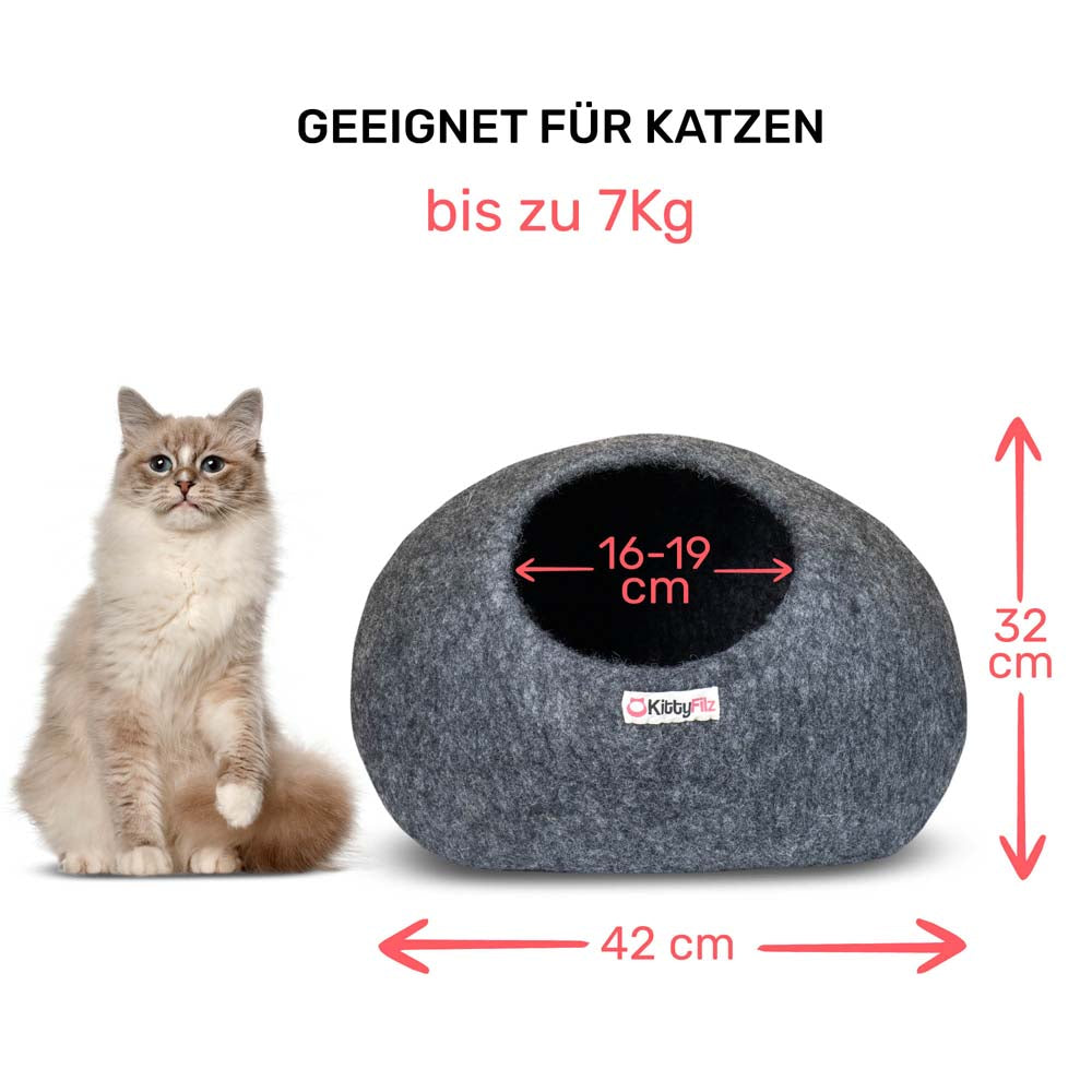 Katzenhöhle Nachtgrau