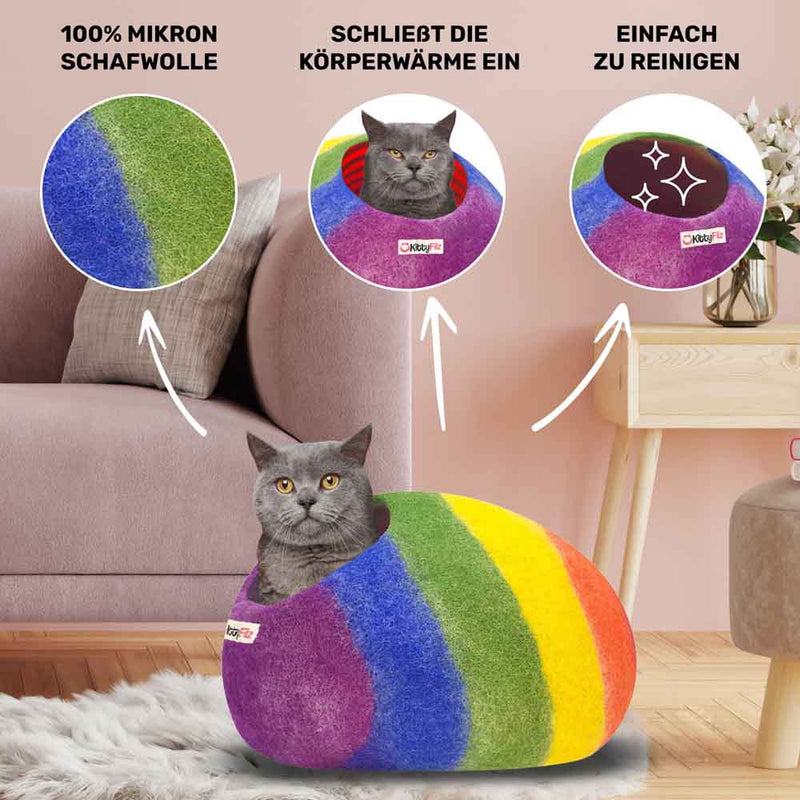Katzenhöhle Regenbogen
